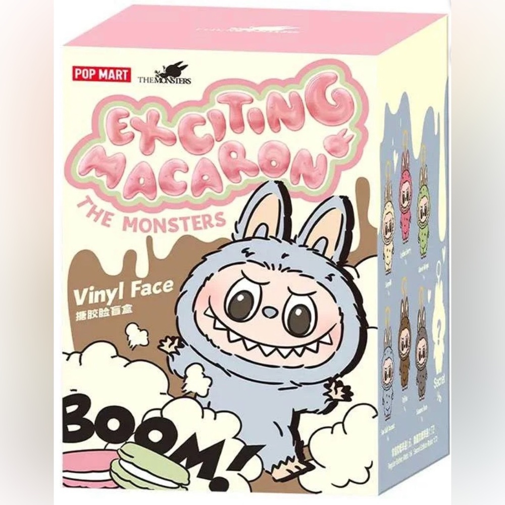 Exciting Macaron Vinyl Face - The Monsters
